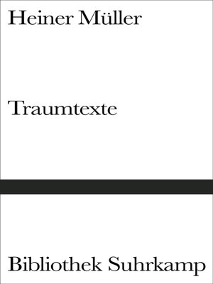 cover image of Traumtexte